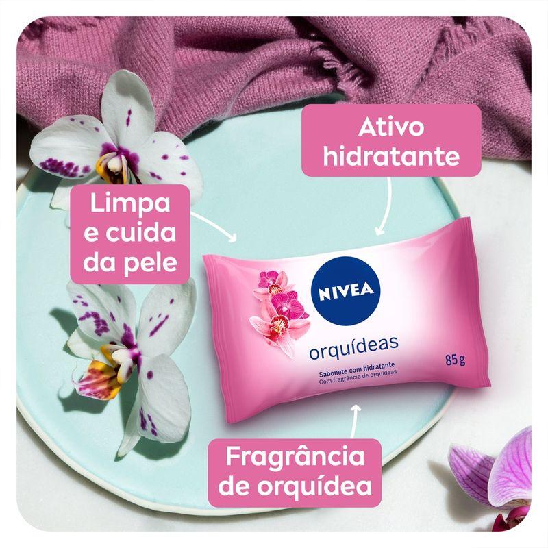 Nivea Sabonete Em Barra Orquídeas 85g