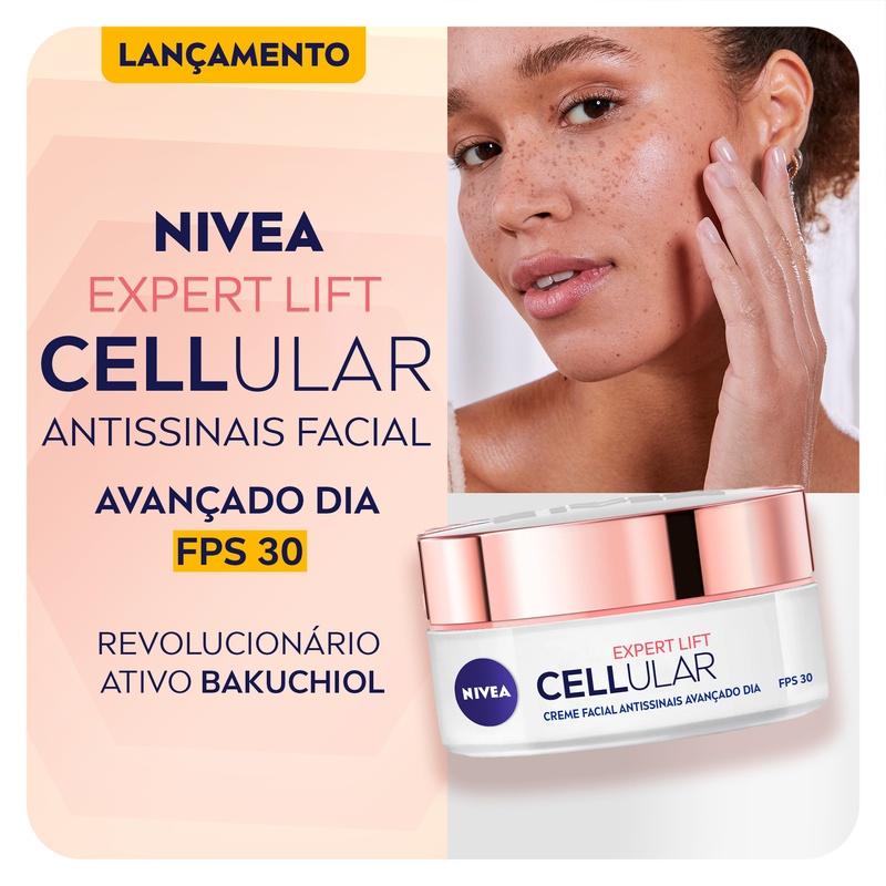 Nivea Creme Facial Antissinais Cellular Lift Dia FPS 30 50ml