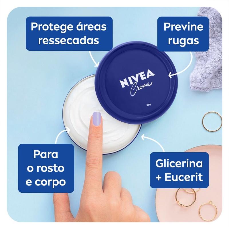 Nivea Creme Hidratante Lata 97g