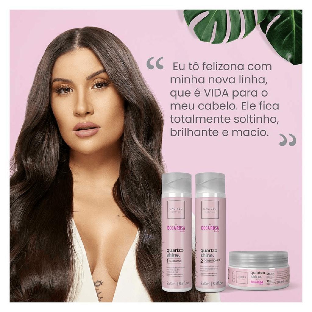 Óleo Capilar Quartzo Shine 65ml - Cadiveu Essentials