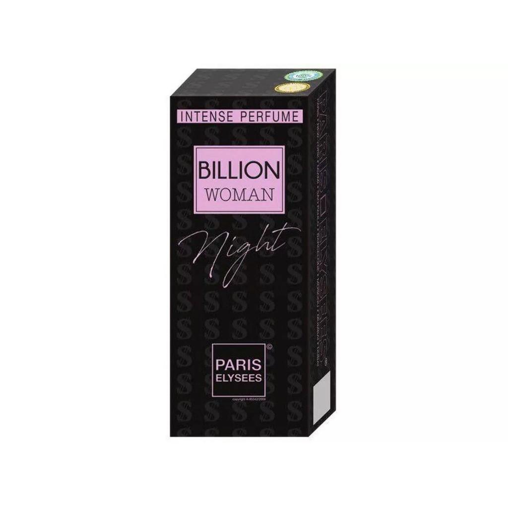 Perfume Billion Woman Night 100ml Feminino Paris Elysses