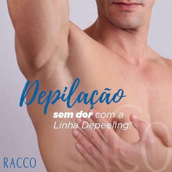 Kit Com 03 Mousse Spray Depilatório Depeeling Racco 150ml