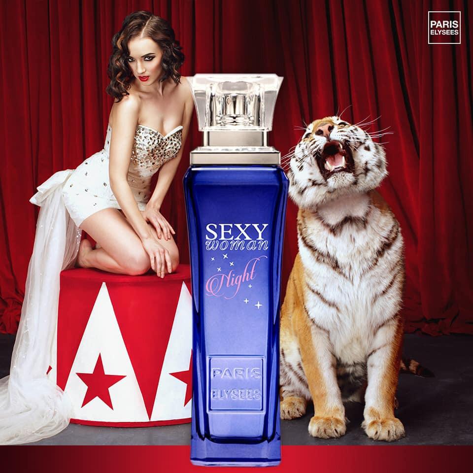 Perfume Sexy Woman Night 100ml Paris Elysees