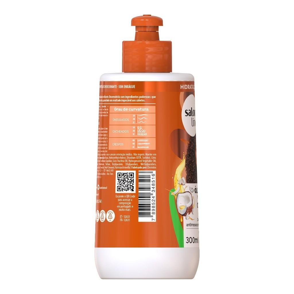Creme Para Pentear S.o.s Cachos Coco Tratamento Profundo 300ml
