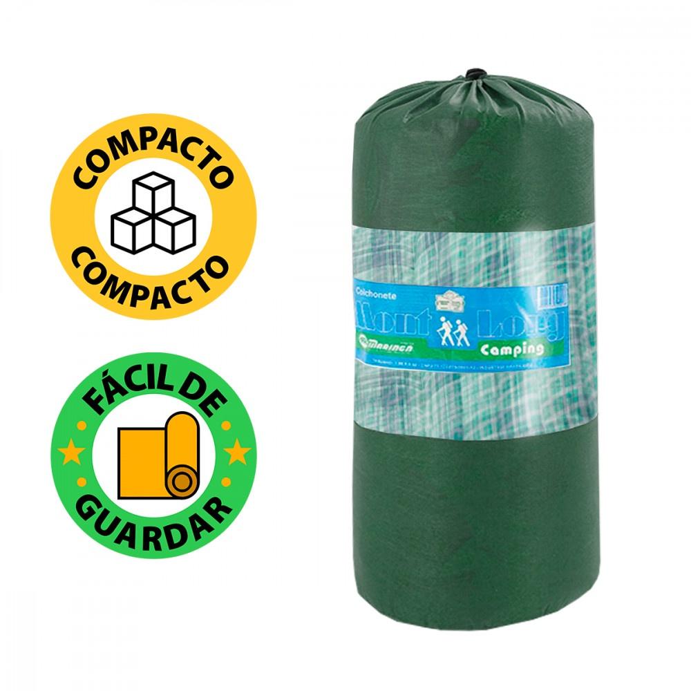 Colchonete Camping Acampamento Solteiro Pesca Retiro Ginástica 190x60cm - Emcompre