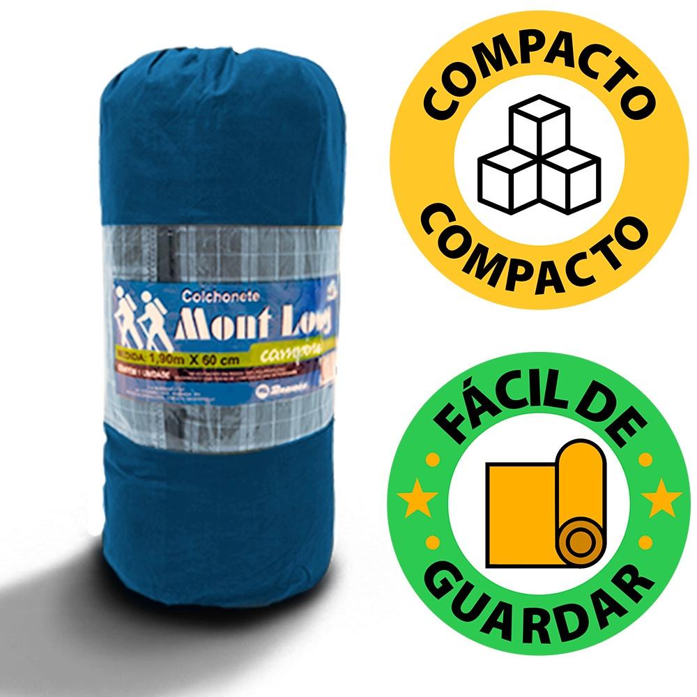 Kit 4 Colchonetes Casal 190x130cm Com Bolsa Para Transporte - Emcompre