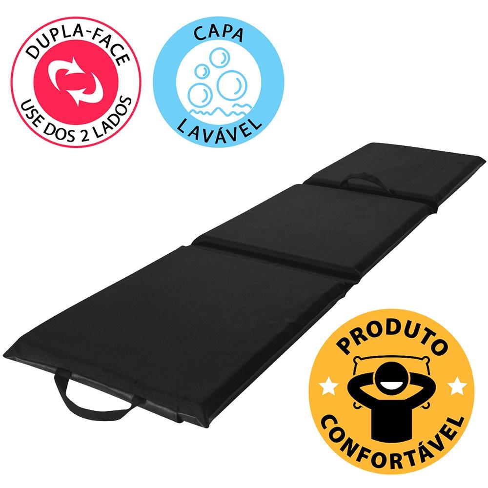Colchonete Tapete Yoga Pilates Ginástica Academia De Espuma Macio Bf Colchões