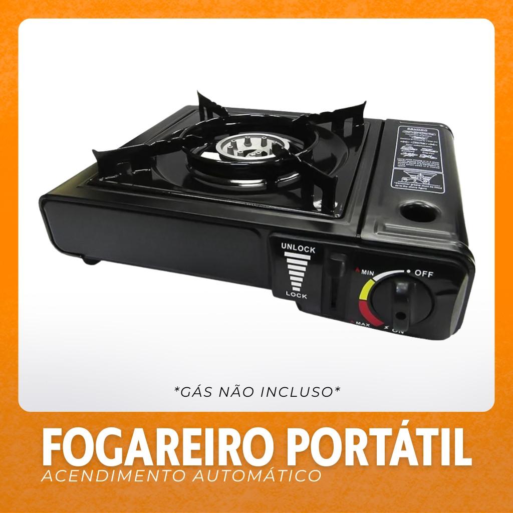 Fogareiro Fogão Portátil A Gás Pesca Camping Leve Bestfer Diversos Modelos Viagem