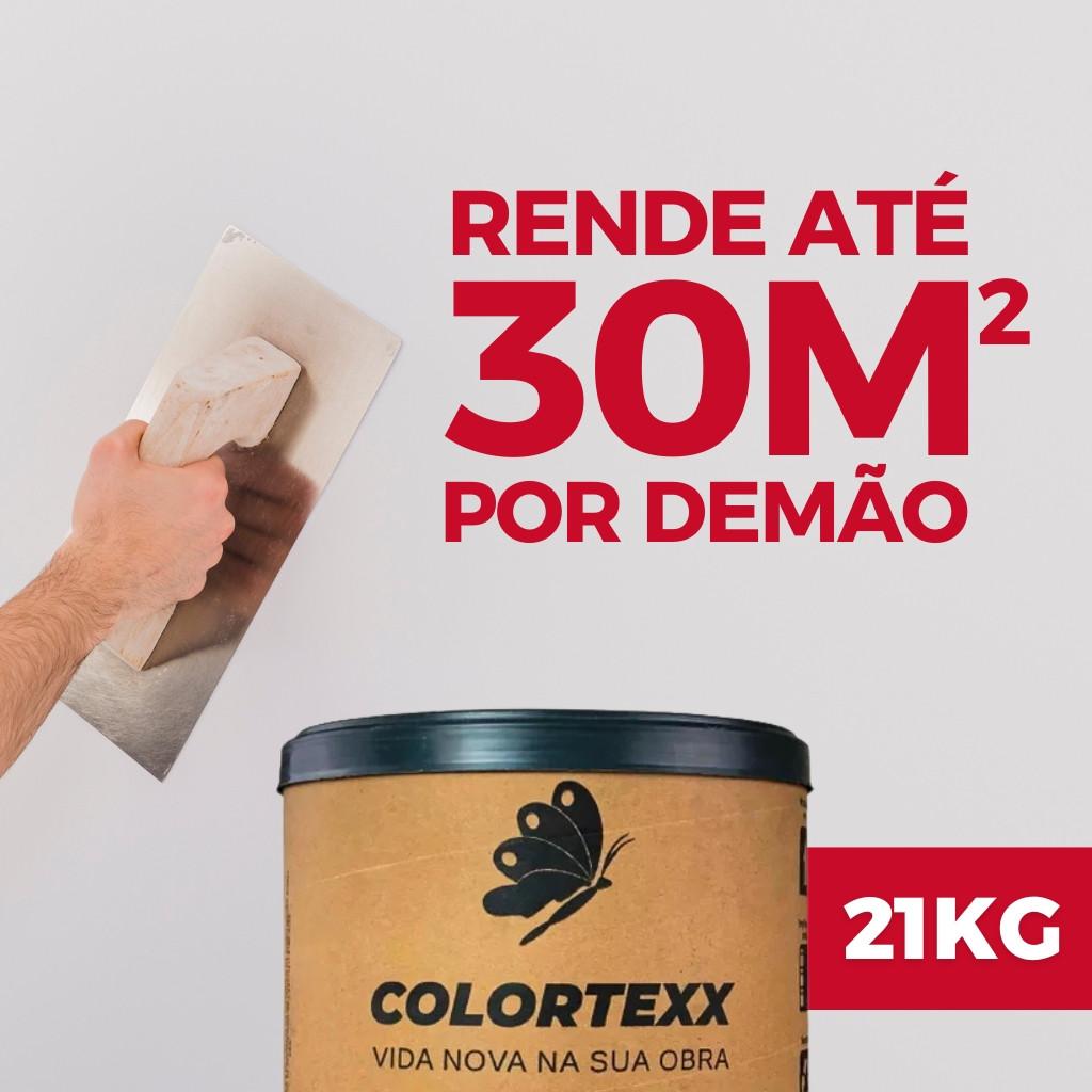 Massa Corrida 21kg Império Para Parede Interna E Externa Revestimento Branco Liso Pronto Para Uso