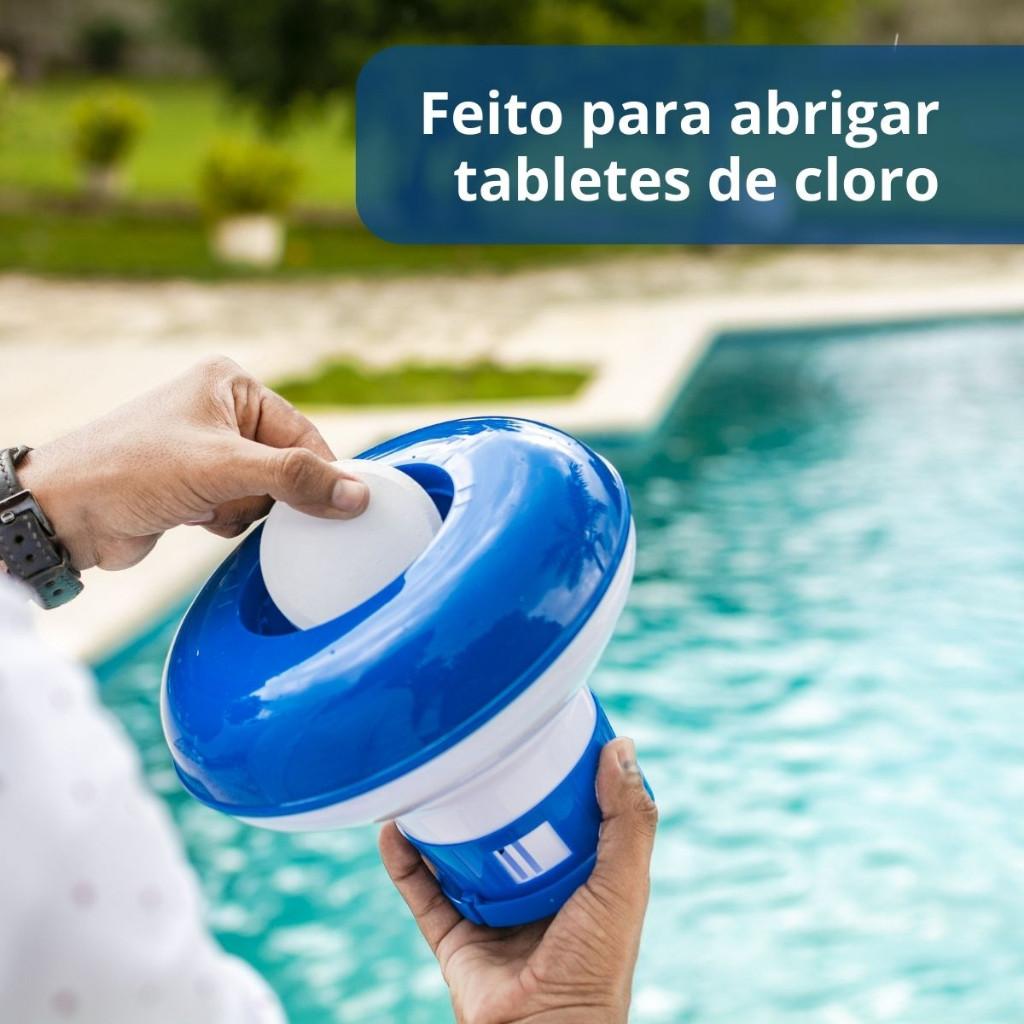 Margarida Clorador Flutuador De Pastilha De Cloro Para Piscinas