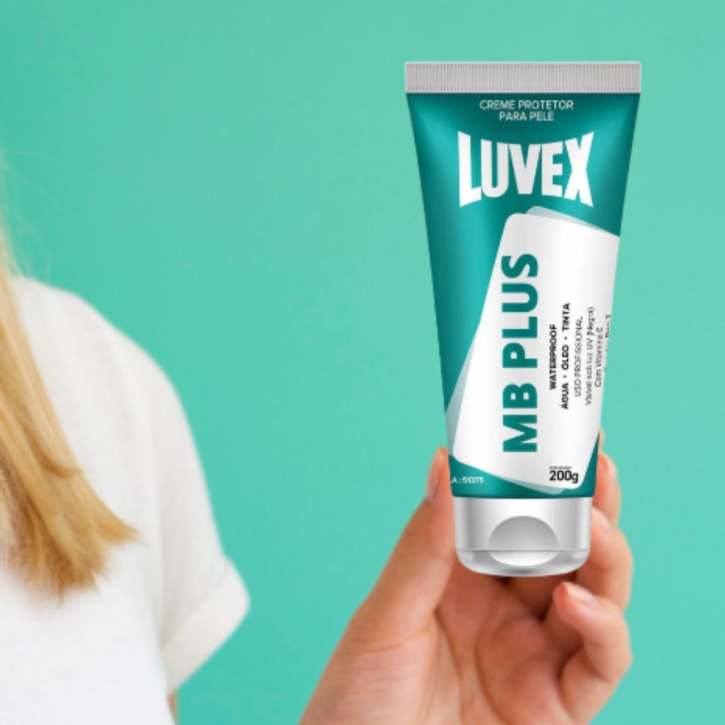Creme Luvex MB PLUS Proteção E Hidratação Profissional Para Mãos 200g - Luvex
