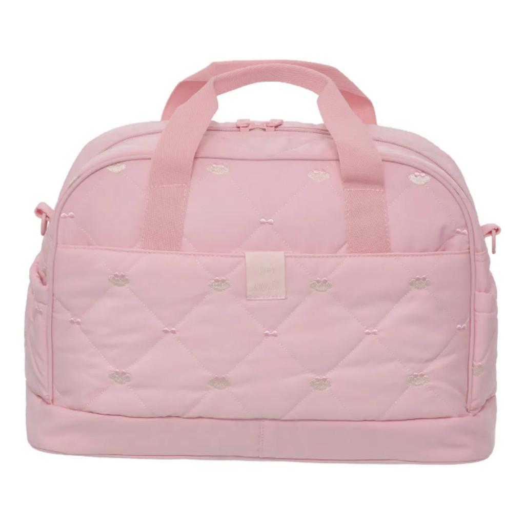 Mala Maternidade Lilica Ripilica 42cm Média Com Zíper E Alças Ajustáveis Rosa Original - Pacific