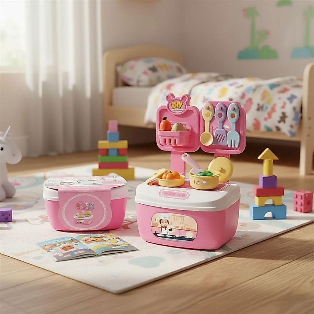 Brinquedos Cozinha Confeitaria Fazer Bolo Masterchef Menino Menina 3 Peças
