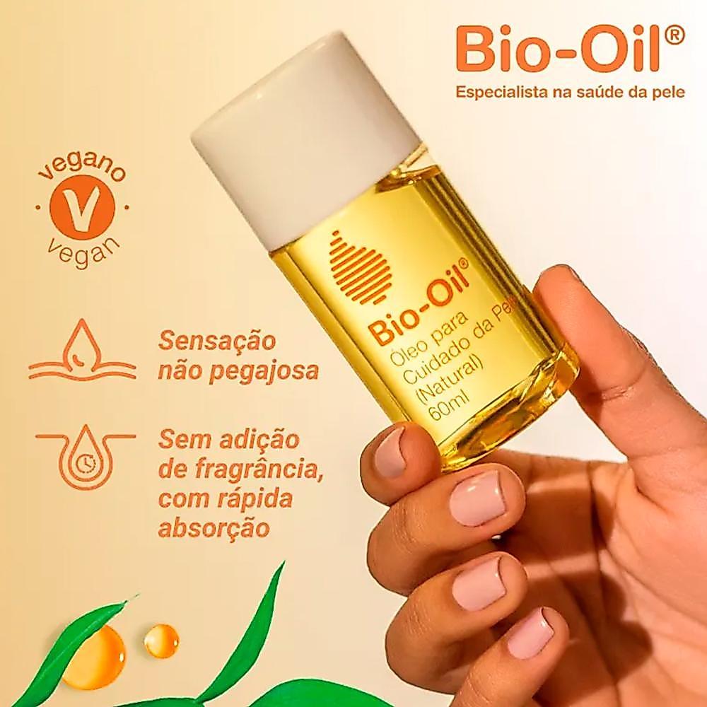 Bio Oil Natural Óleo Corporal Cicatrizante 60ml