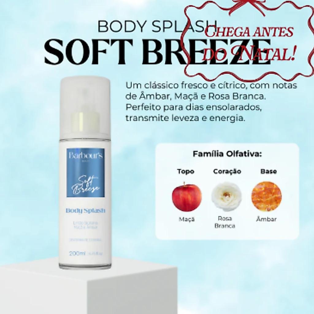 Kit 3 Body Splash Good Graces Soft Breeze Roses 200ml Barbours
