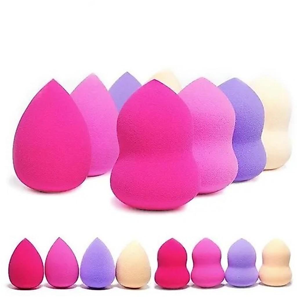 Kit 12 Esponja Para Maquiagem/esponja De Rosto Facial Maquiagem Base E Corretivo/com Caixas