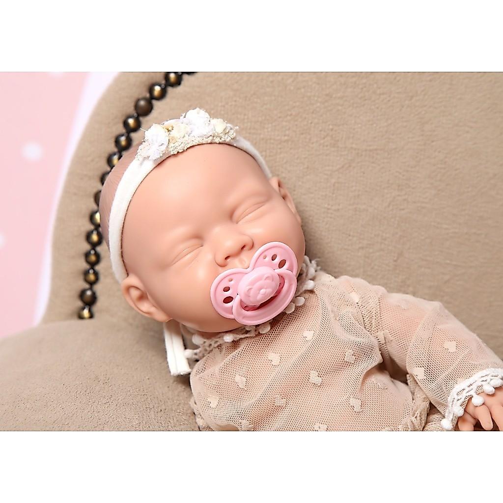 Bebe Reborn Boneca Realista 100 Silicone Com Itens Inclusos Pode Dar Banho