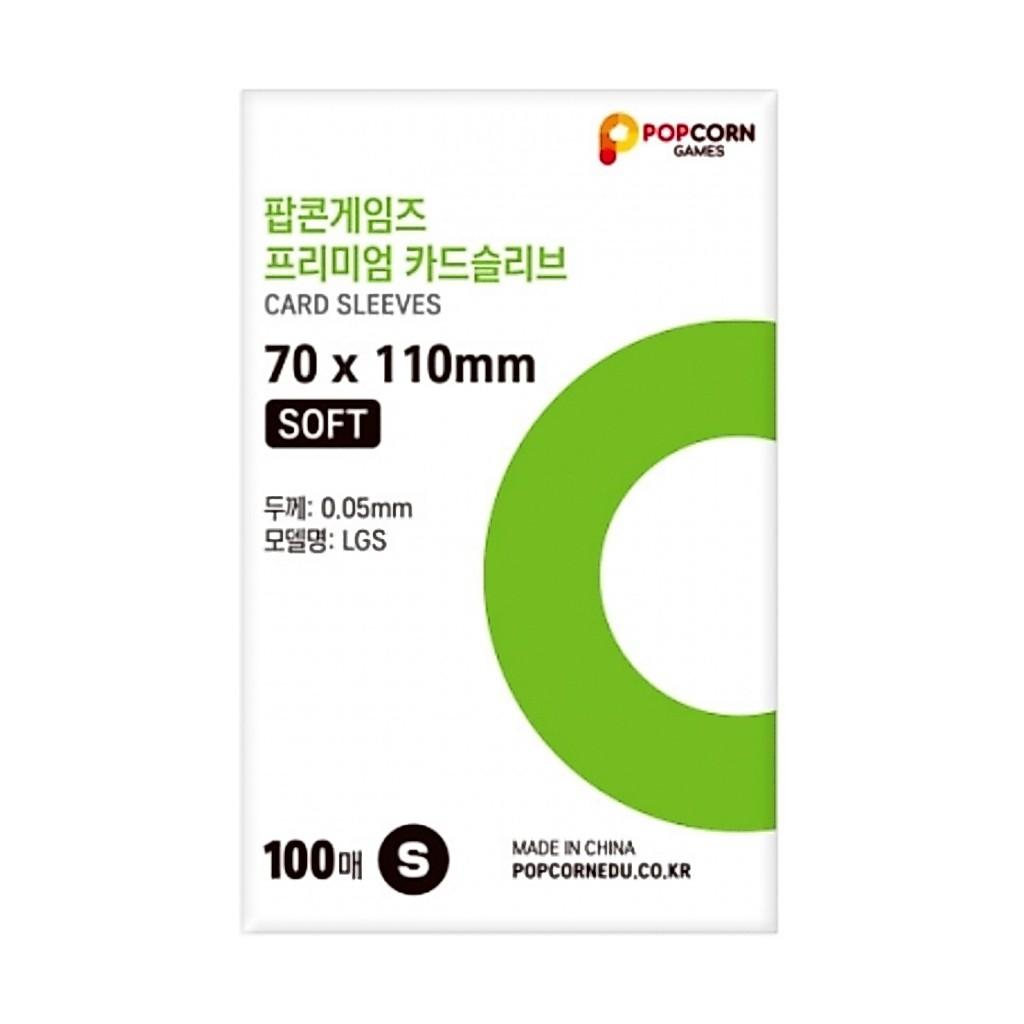 Popcorn Games Premium Card Sleeve Soft 100ea