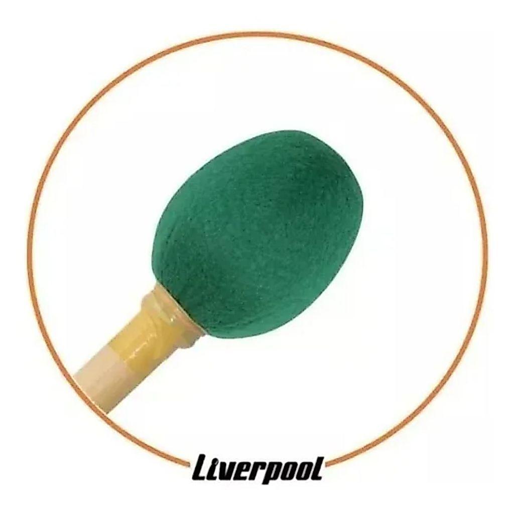 1 Kit Baquetas Para Zabumba Liverpool Sb Zt Maçaneta + Bacalhau - Unidade