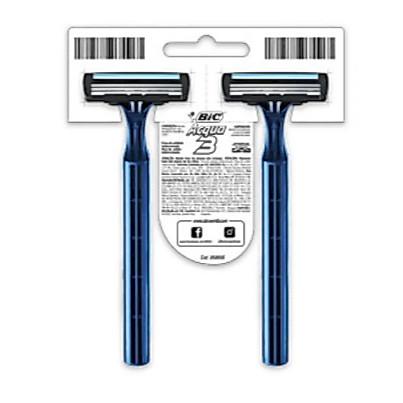 Aparelho Barbear Bic3 Acqua - 2 Unidades