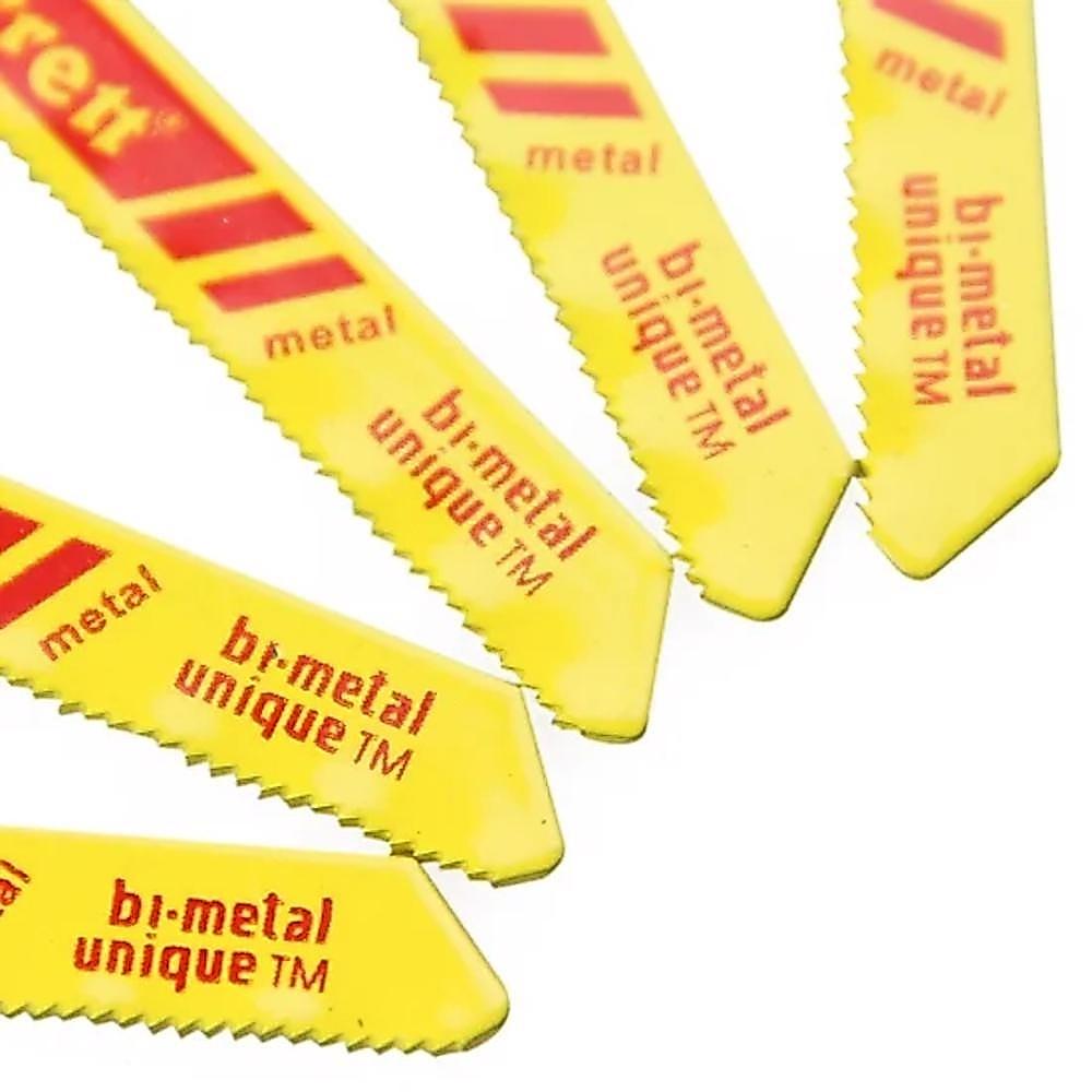Lâmina Serra Tico Bimetal 50mm 24D Bu224-2 Kit Com 2 Unidades Starret Corte Metal Profissional