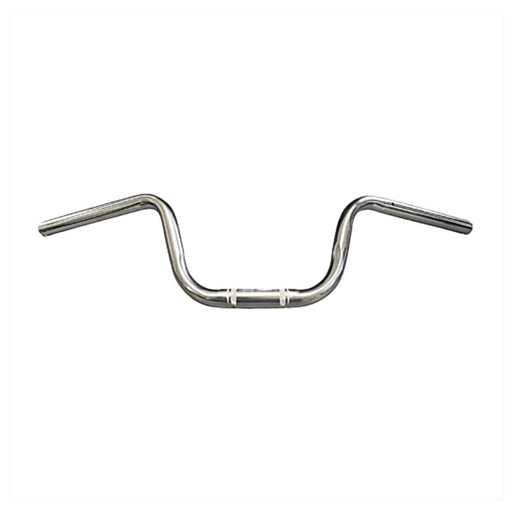 Guidão Cromado Moto Cg Cargo 160 Com Suporte Para Peso