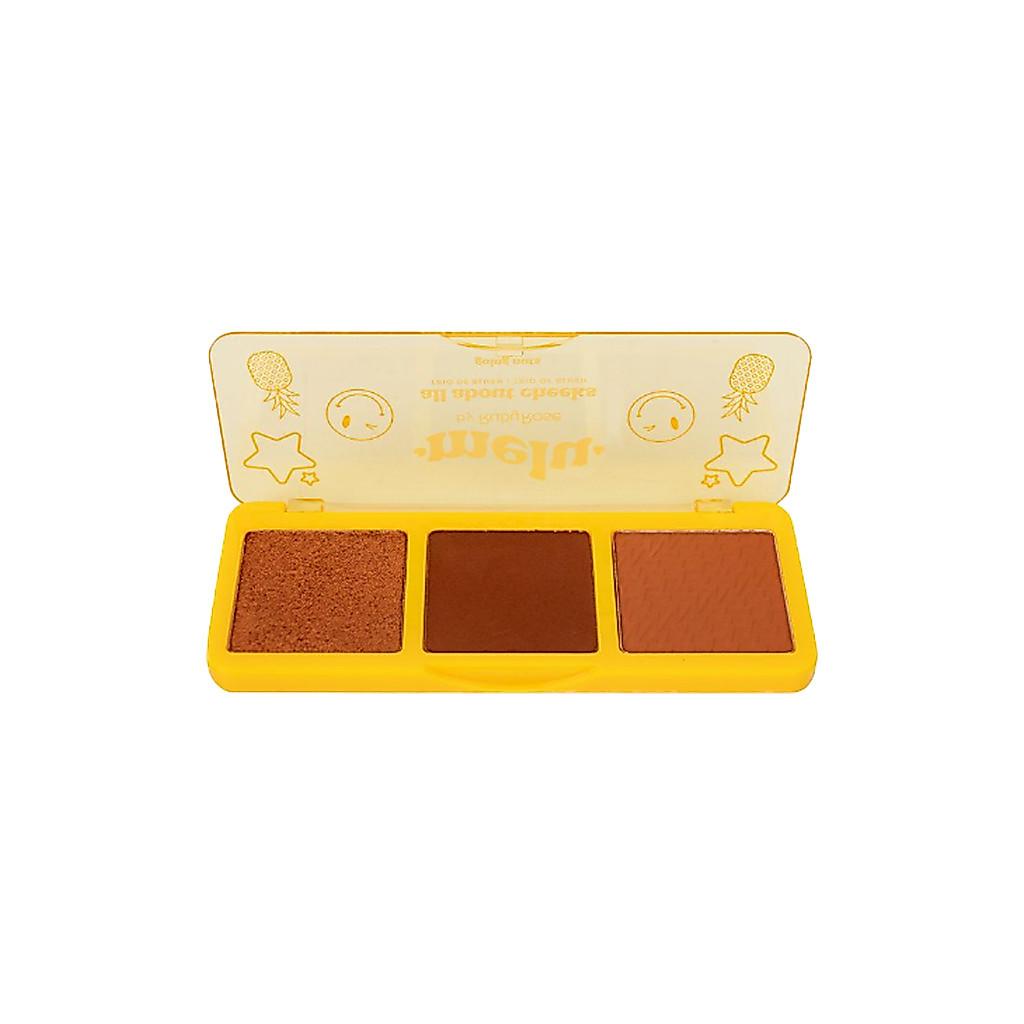 Trio De Blush Ruby Rose Melu All About Cheeks Rr1000m