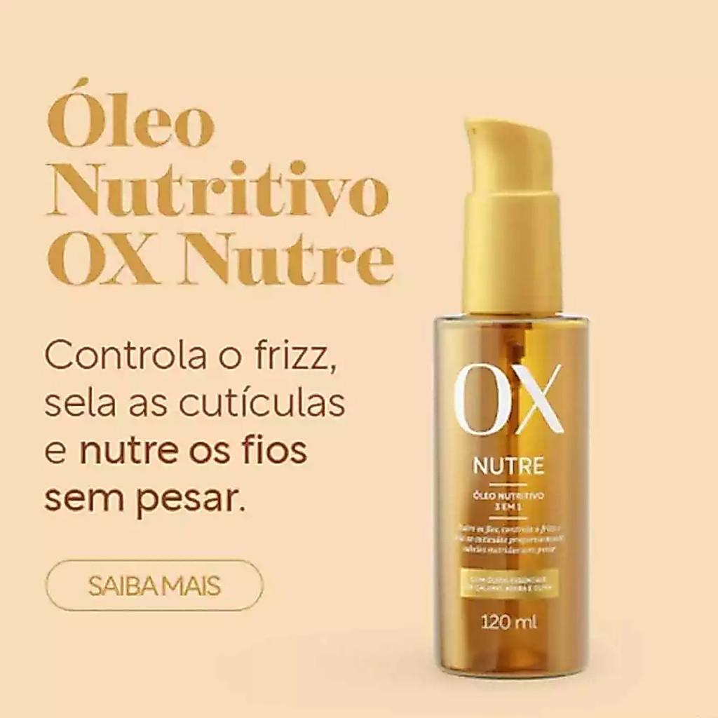 Óleo Nutritivo 3 Em 1 Ox Nutre 120ml
