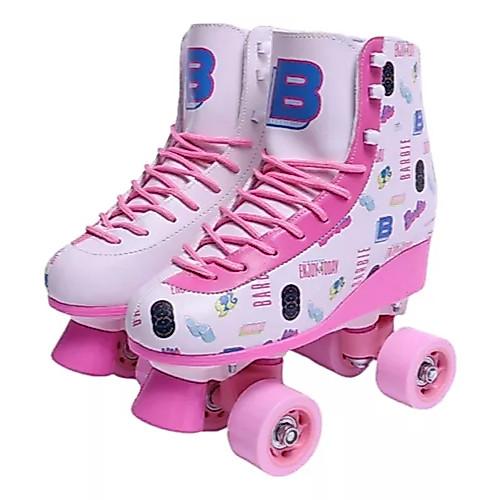 Patins Barbie 4 Rodas Tamanho 35/36 - Fun F0165-5