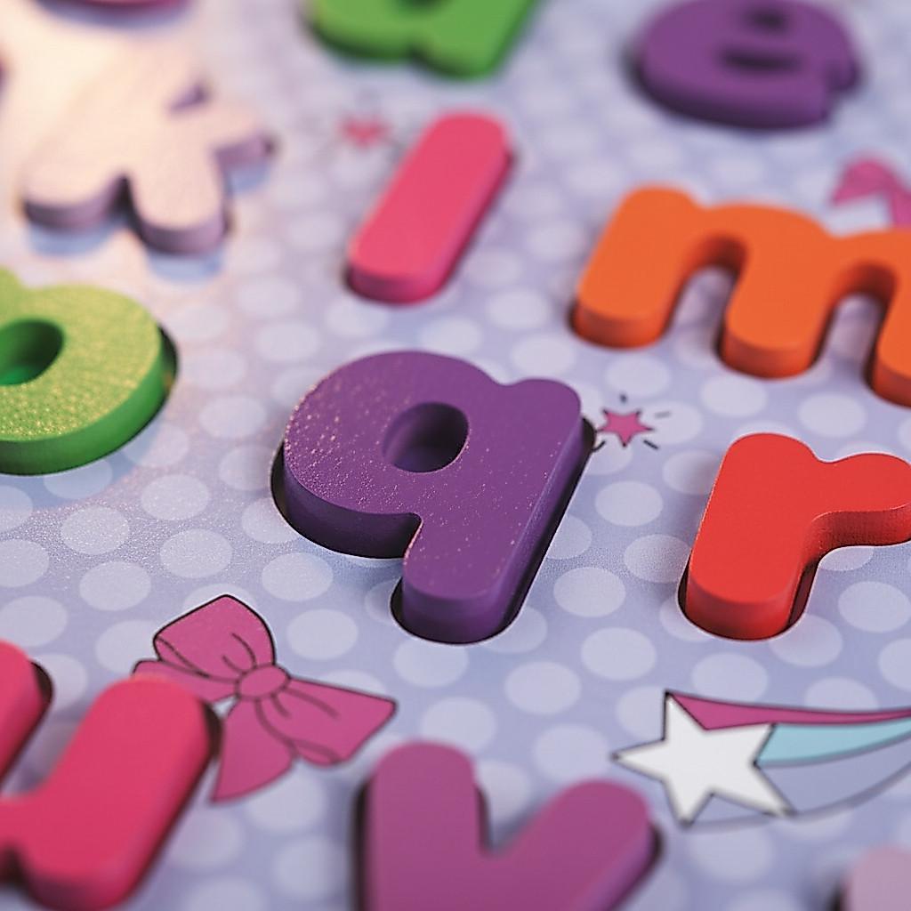 Brinquedo Educativo Encaixe Mdf Divertido Cores Alfabeto Numero Matemática Disney Mickey E Minnie