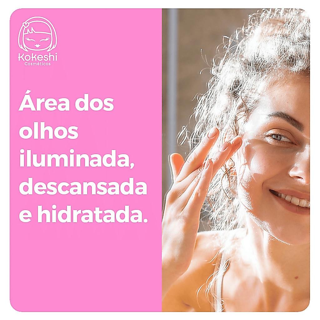 Kit Glow E Rejuvenescimento Sérum De Arroz E Olhos De Gueixa Kokeshi