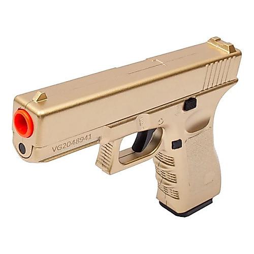 Pistola Airsoft Rossi Mola Full Metal Gk-v20 Gold 6mm