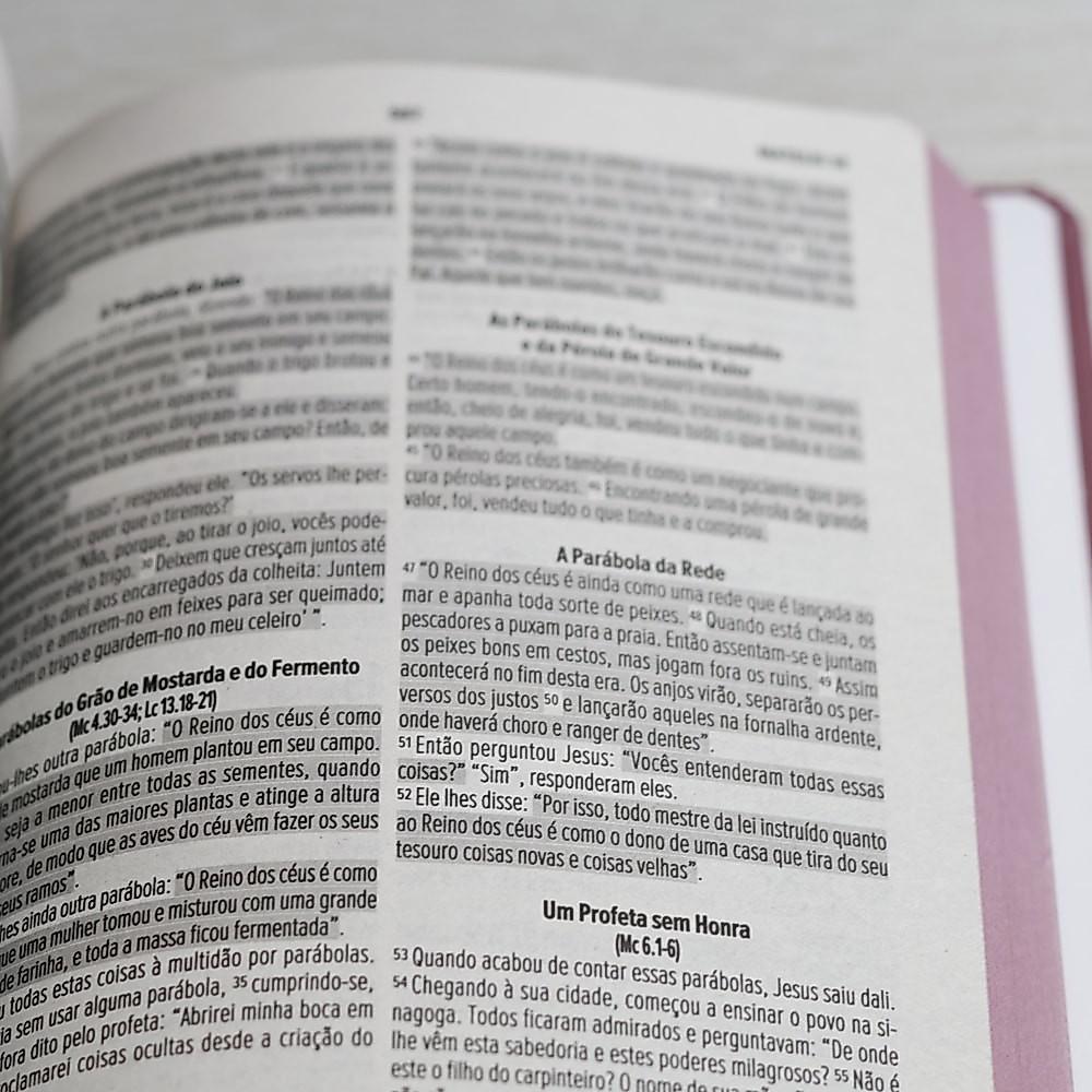 Bíblia Sagrada Feminina Nvi Letra Normal Capa Dura