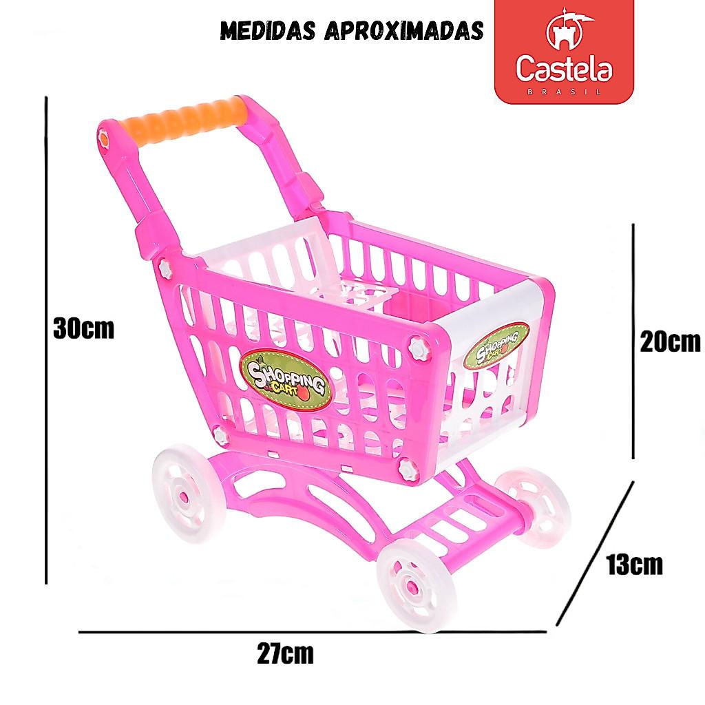 Brinquedo Carrinho De Compras Mercadinho Market - Castela