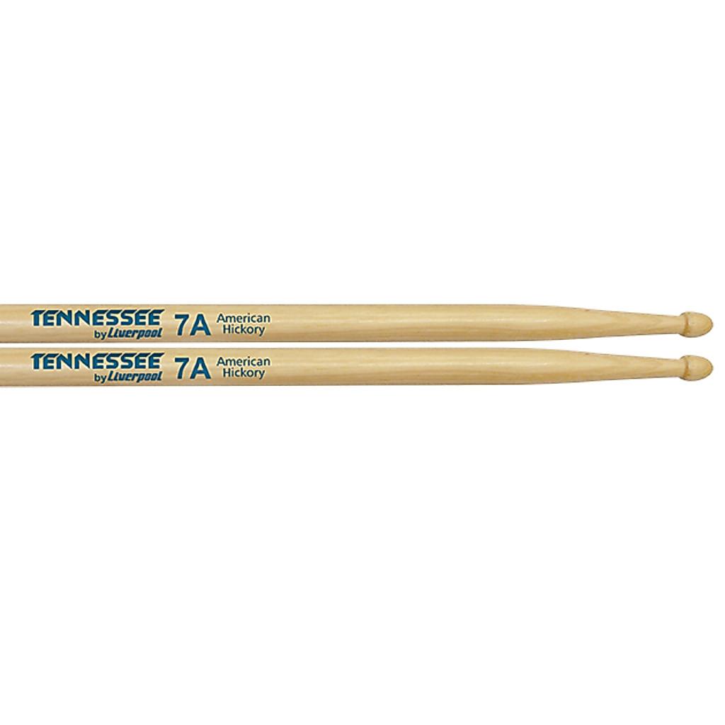 Par Baquetas American Hickory 7A Liverpool Marfim Tennessee Profissional Bateria- Tnhy 7AM