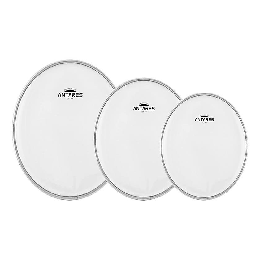 Kit Pele Bateria Resposta Antares Clear 10 12 16 Pol Adhc