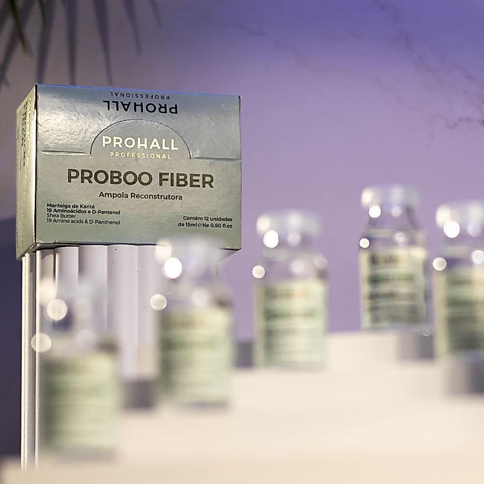 Ampola Concentrada De Reconstrução Profunda Antiemborrachamento Proboo Fiber 15ml