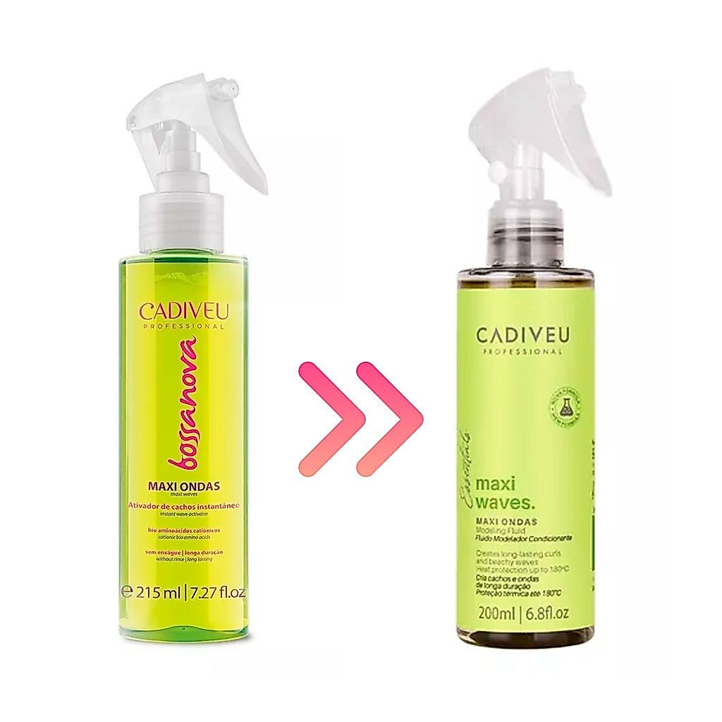 Maxi Ondas Bossa Nova 200ml - Cadiveu Professional