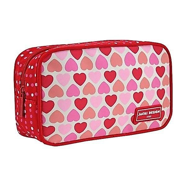 Conjunto Estojo Tamanho Médio Rosa Sapeka E Mochila Sapeka - Jacki Design