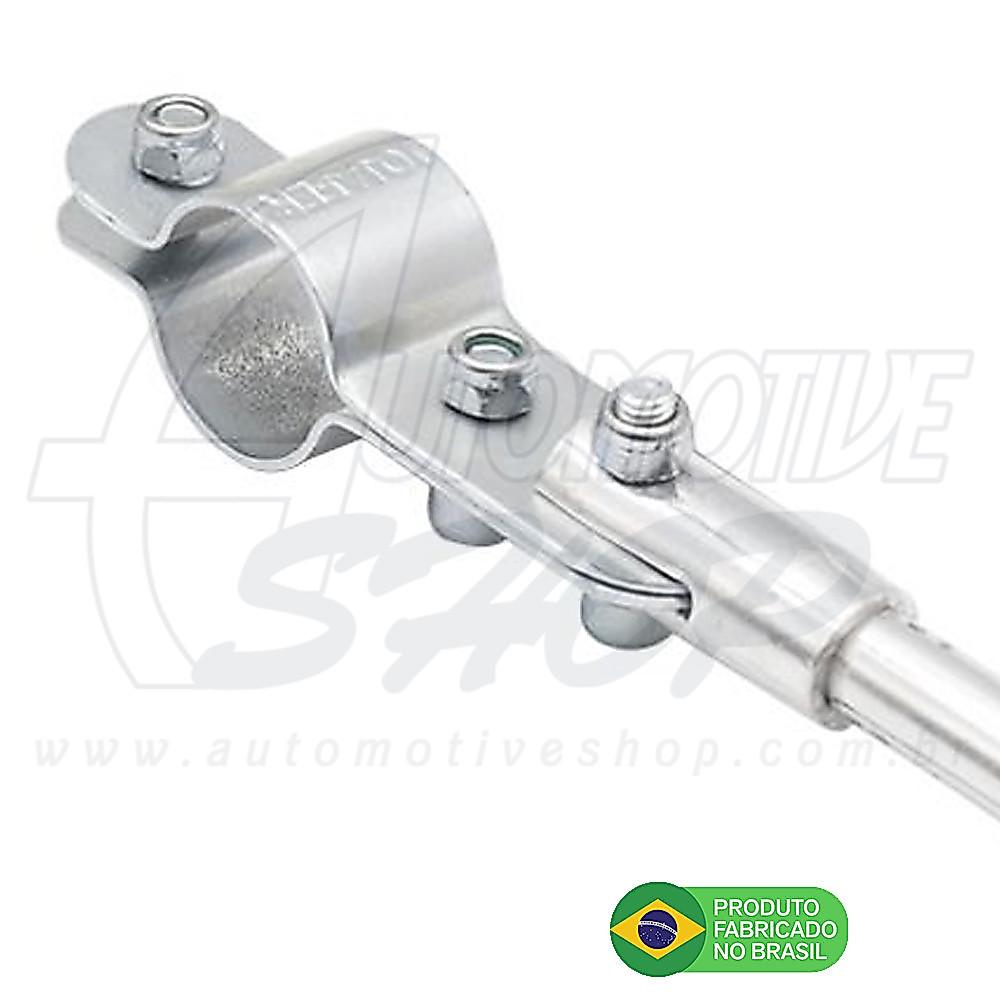 Antena Corta Pipa Moto Retrati Guidãoaço Inox Zincda M8/M1