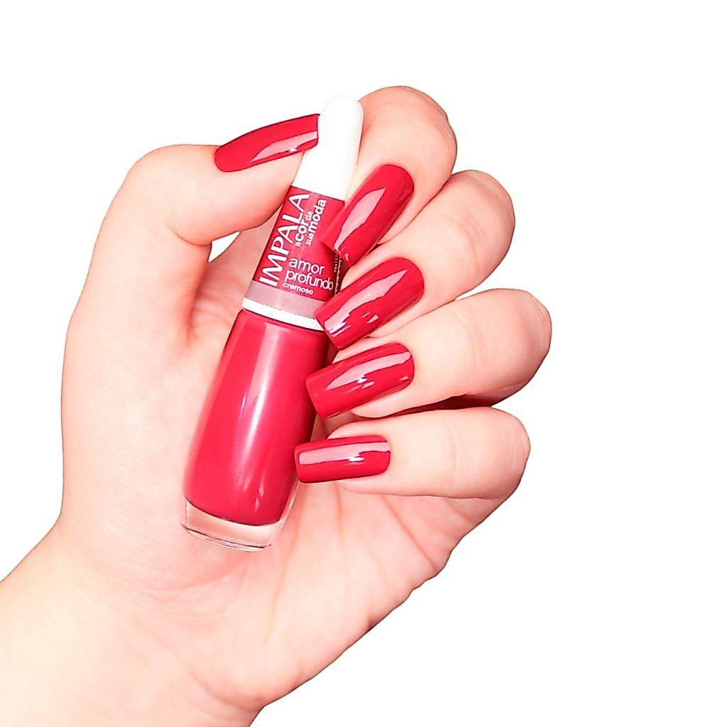 Esmalte Impala A Cor Da Moda Cremoso Amor Profundo