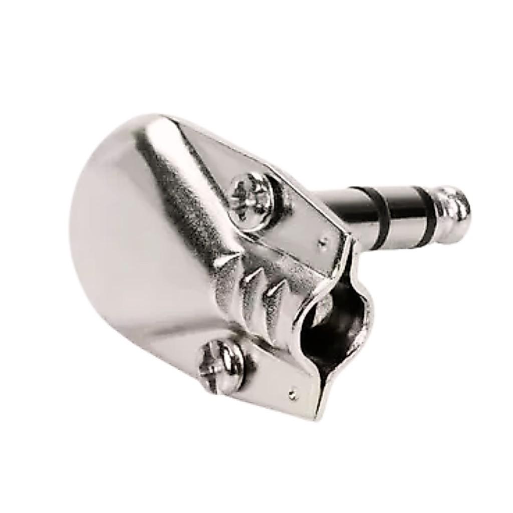 Plug Conector P10 Cachimbo 90º Macho