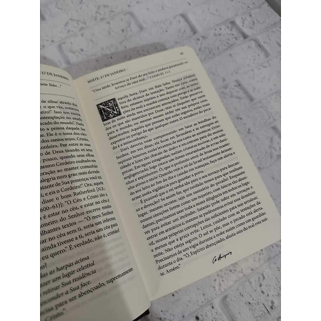 Devocional Dia A Dia Com Spurgeon Manhã E Noite Edição Luxo