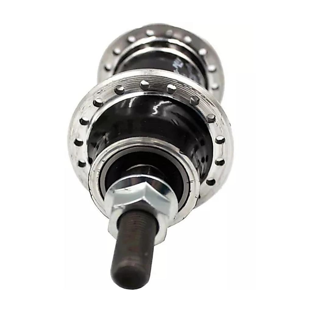 Par Cubo De Rolamentado 36F Scorpion Alumínio Para Bicicleta Bike Mtb Preto