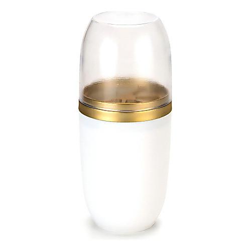 Porta Escova De Dente E Pasta Com Tampa Dourado
