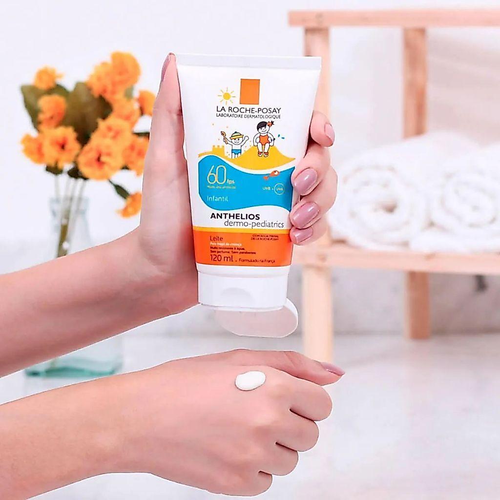 Protetor Solar Infantil La Roche-posay Anthelios Dermo-pediatrics Fps60 Com 120ml