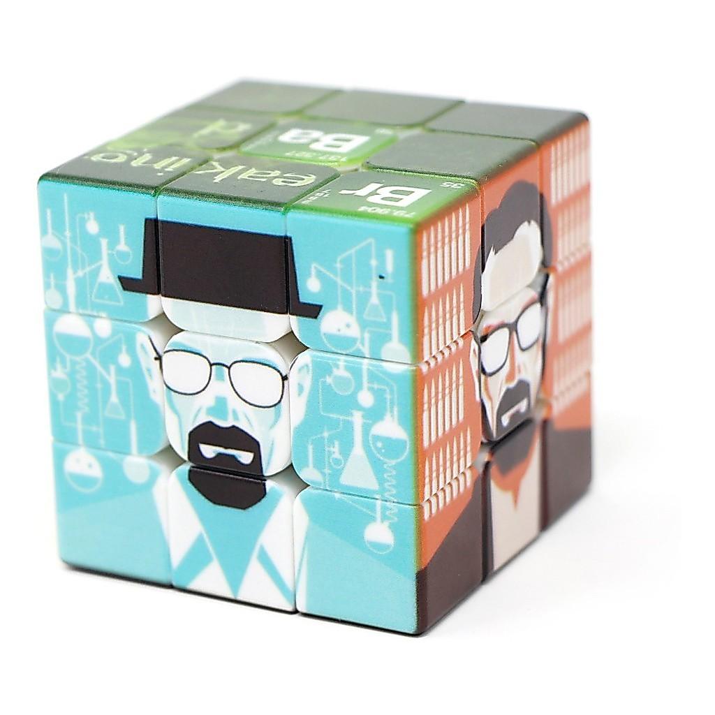 Cubo Mágico 3x3 Personalizado Vinci Cube Breaking Bad Mr. White Cuber Brasil