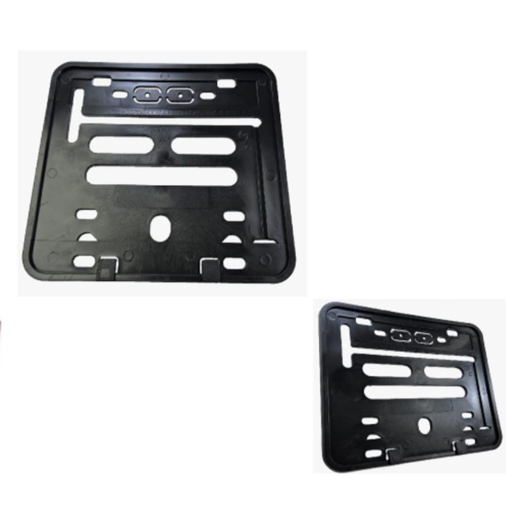 Suporte Moldura Placa Moto Padrão Mercosul Contran Cg Titan Fan 125 150 160 Start Fazer Lander Pcx Nmax Cb Xre Xj6