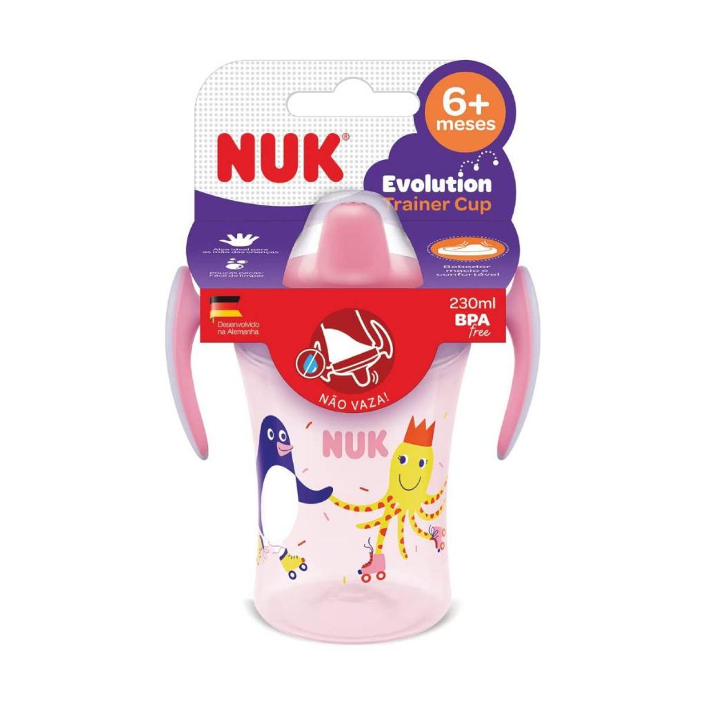 Copo Treinamento Evolution Bico Tpe 230ml Girl - Nuk