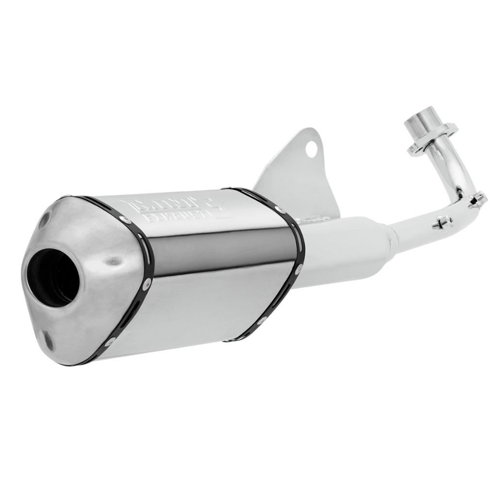Escapamento Escape Moto PRO Tork Mini 3 Stamp Honda Pop 100 2007 Até 2015 Com Ponteira
